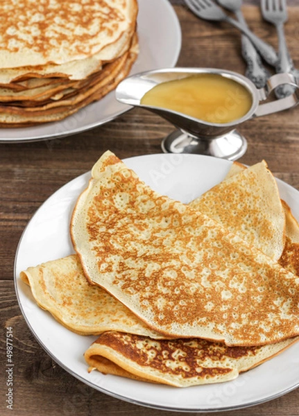 Obraz Русские блины с медом