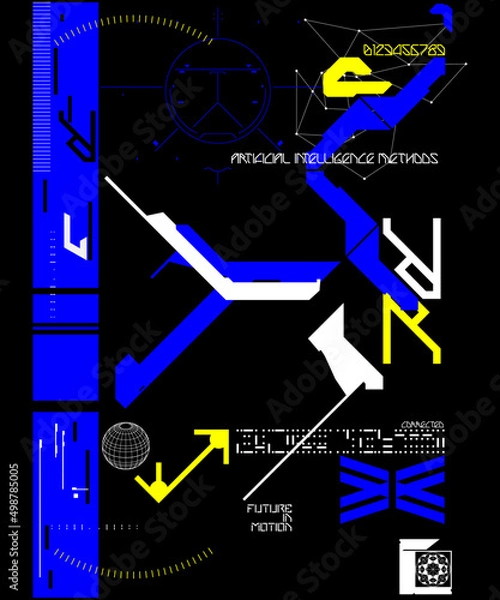 Obraz UTILITY GRAPHIC SET