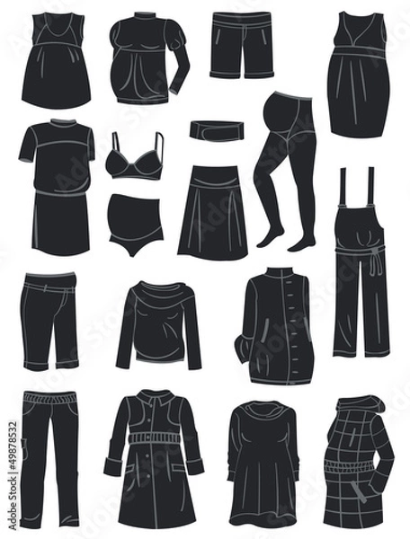 Fototapeta Maternity clothes