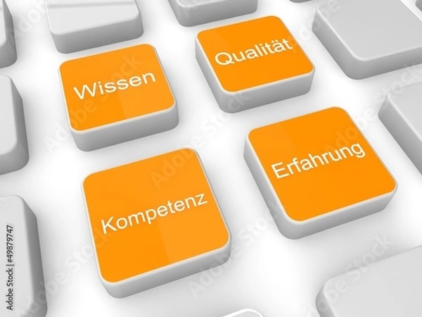 Obraz Kompetenz