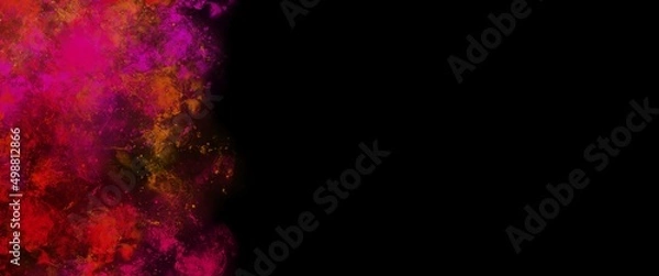 Obraz abstract background with bubbles