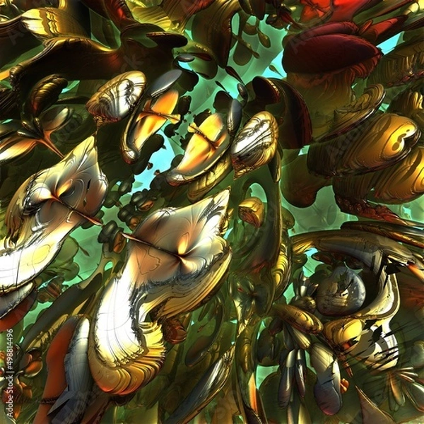 Obraz Green Golden World