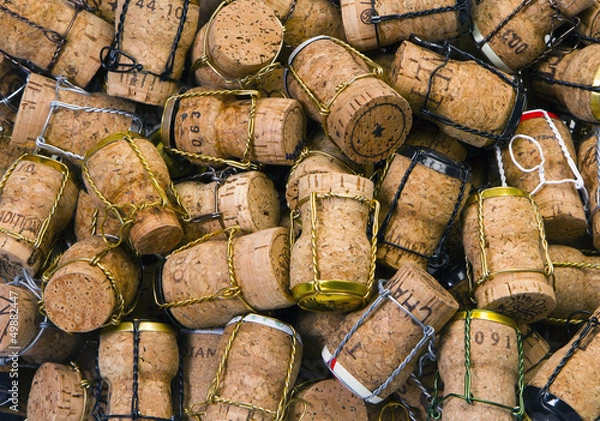 Obraz Champagne corks