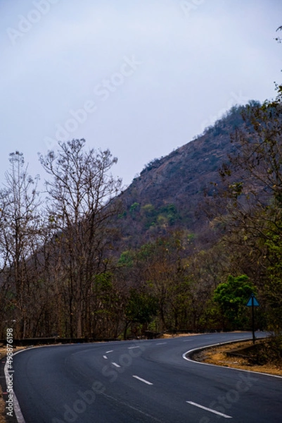 Obraz road in the mountains