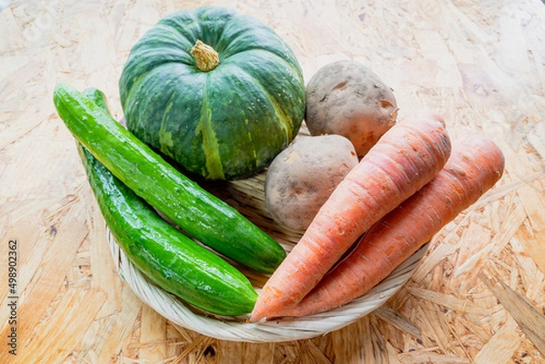 Fototapeta 野菜の盛り合わせ