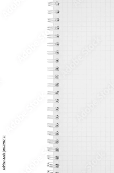 Fototapeta Blank Copybook background