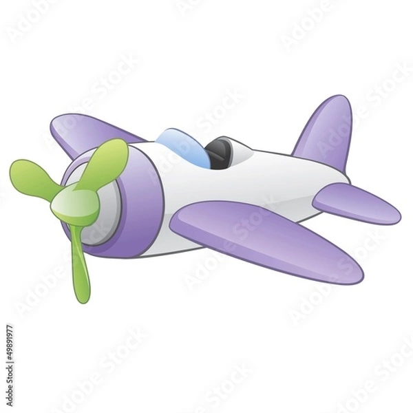 Obraz Cartoon Airplane
