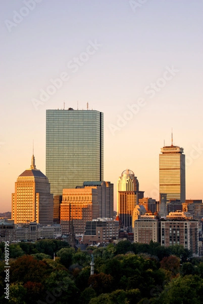 Obraz boston sunrise