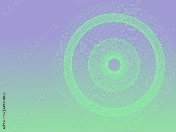 Fototapeta abstract background with circles
