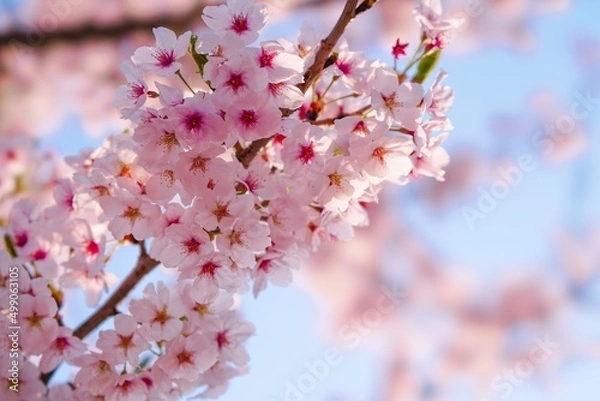 Obraz 벚꽃, 봄, 사쿠라, 벚나무