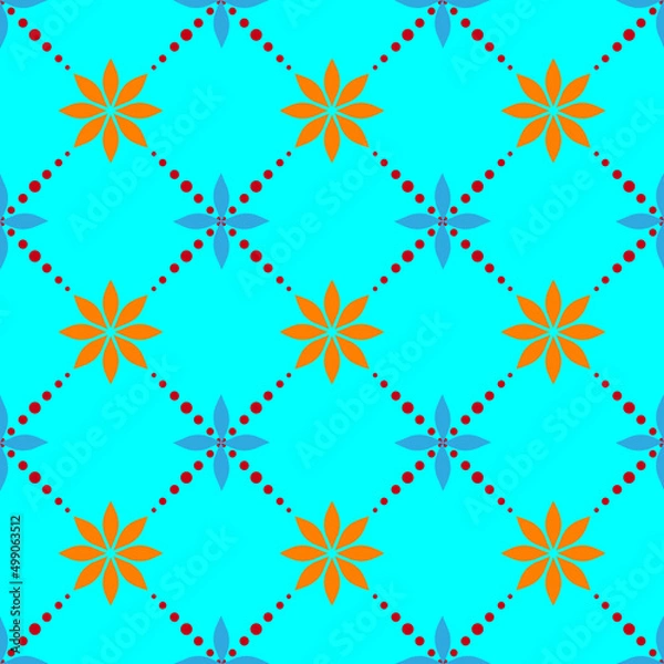 Fototapeta Classic Seamless Pattern