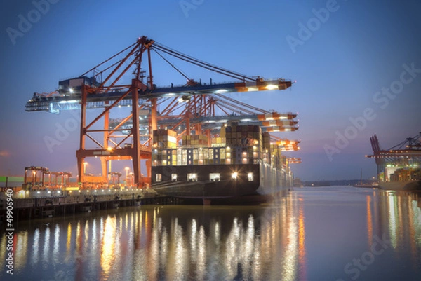 Fototapeta Container Terminal