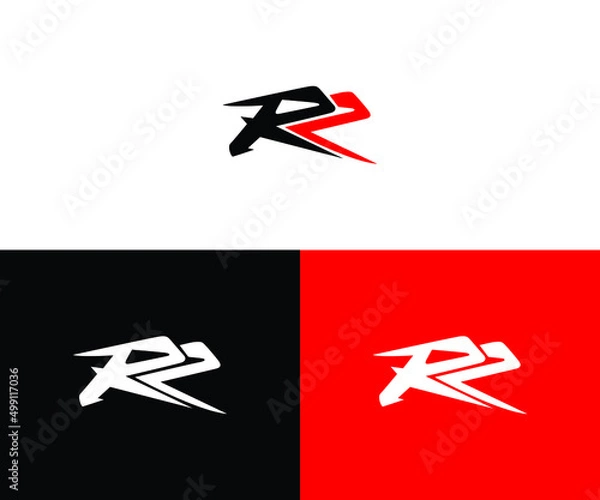 Obraz RR logo design