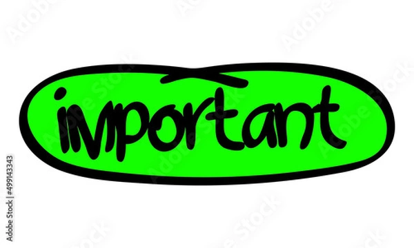 Fototapeta motivational words written by hand with basic colors black and white