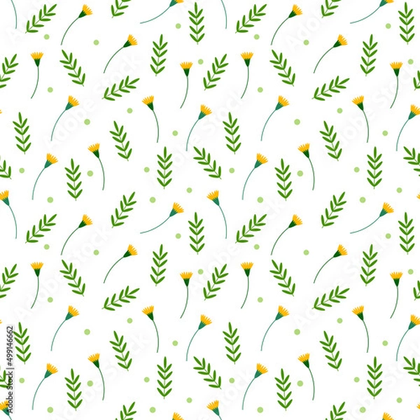 Obraz seamless pattern with flowers