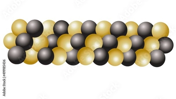 Fototapeta Baloons Garlands 