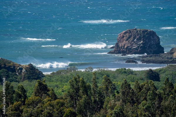 Fototapeta Coast line