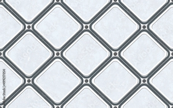 Fototapeta Digital wallpaper background tile design