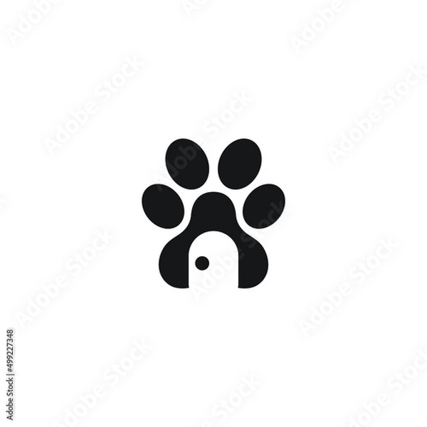 Obraz dog house logo 