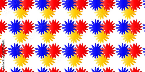 Obraz colorful flowers background