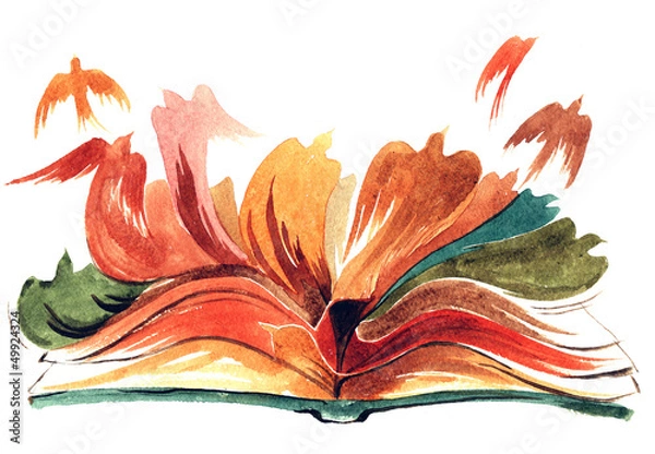 Fototapeta książka