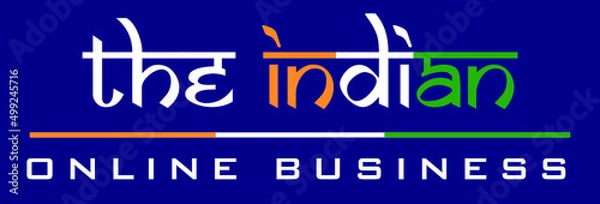 Obraz Indian Logo Business