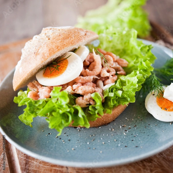 Obraz Przekąska z kraba z Morza Północnego