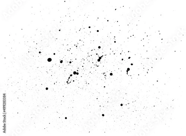 Obraz Black Ink Splatter Background