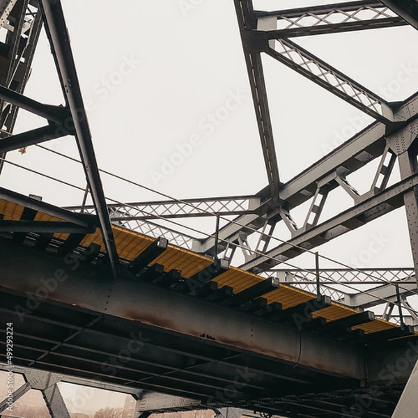 Obraz Bridge over the river