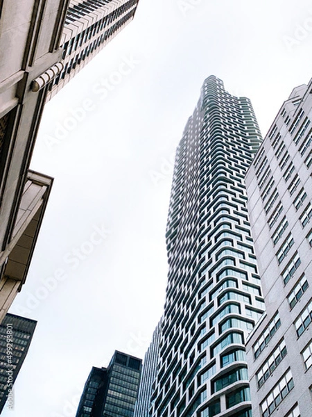 Fototapeta Modern architecture in New York City