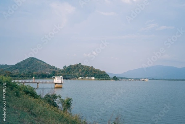 Obraz boat on the river