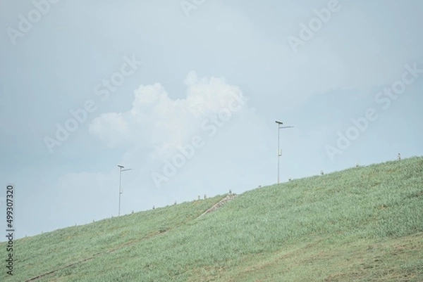 Fototapeta time lapse clouds