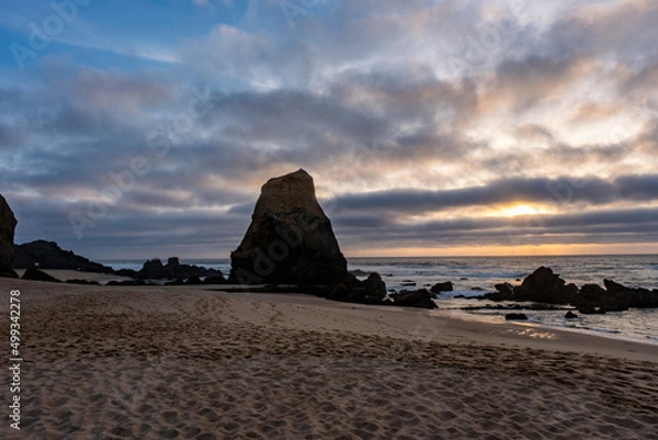 Obraz sunset on the beach