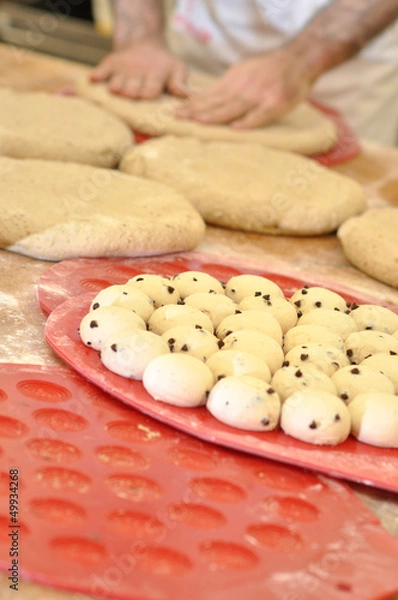 Fototapeta In der Backstube