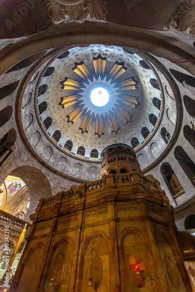 Obraz Inside Holy Sepulchre
