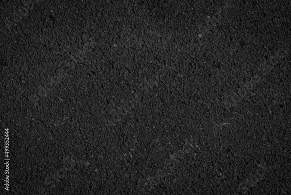 Obraz Black asphalt floor or road texture background.