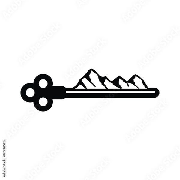 Obraz abstract key vector