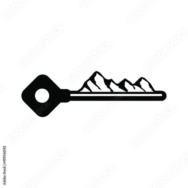 Obraz abstract key vector