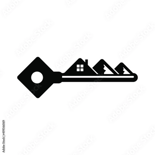 Obraz abstract key vector
