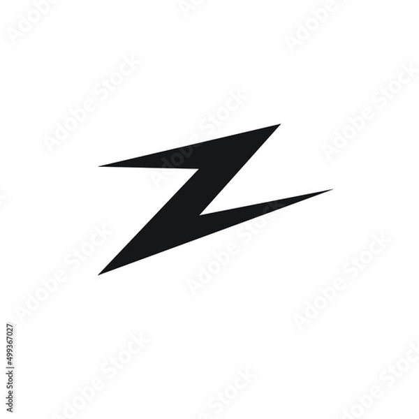 Obraz lightning bolt icon