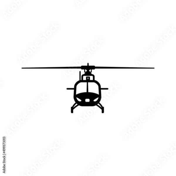Obraz helicopter vector