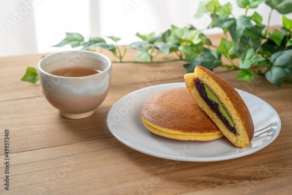 Obraz 抹茶どら焼き
