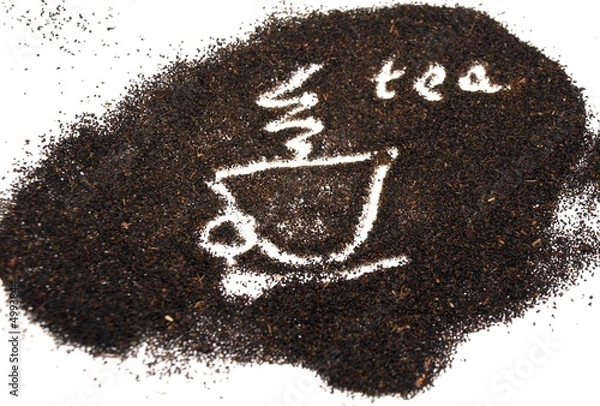 Obraz tea leaves