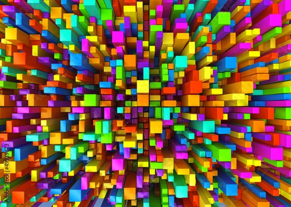 Fototapeta Color bars