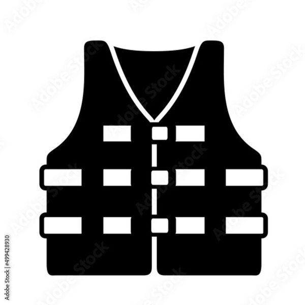 Fototapeta Canoe Life Jacket