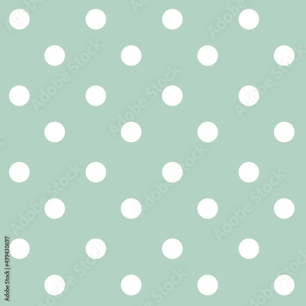 Obraz seamless polka pattern