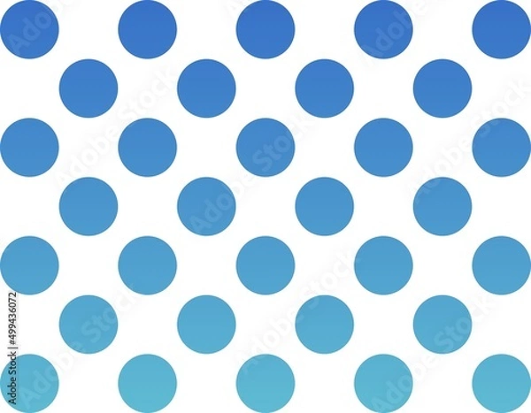 Obraz 大きめグラデーションドットの背景素材　水玉模様のイラスト素材