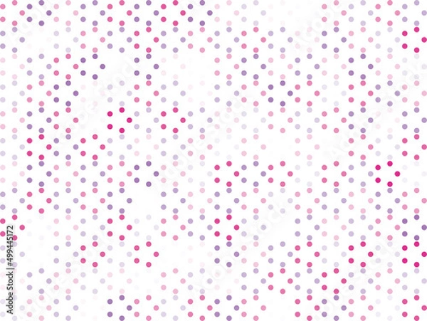 Obraz 背景　パターン　ランダム　ドット　五角形
