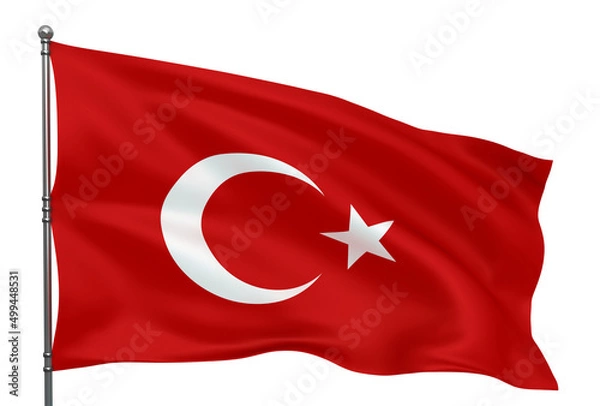 Obraz Turkish flag