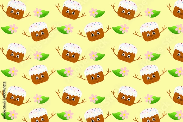 Obraz Easter cake pattern 2